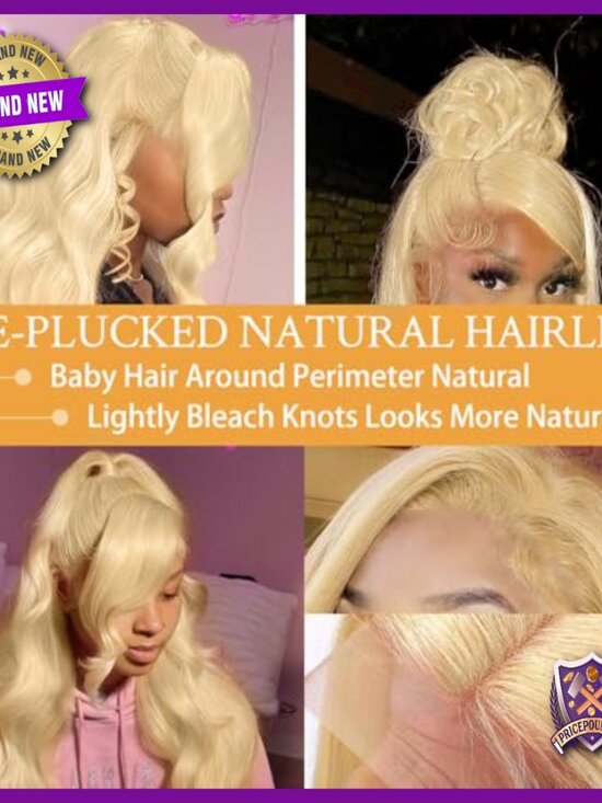 Human Hair Lace Front Wig 28 Inch Loose Wave 220% Density Glueless